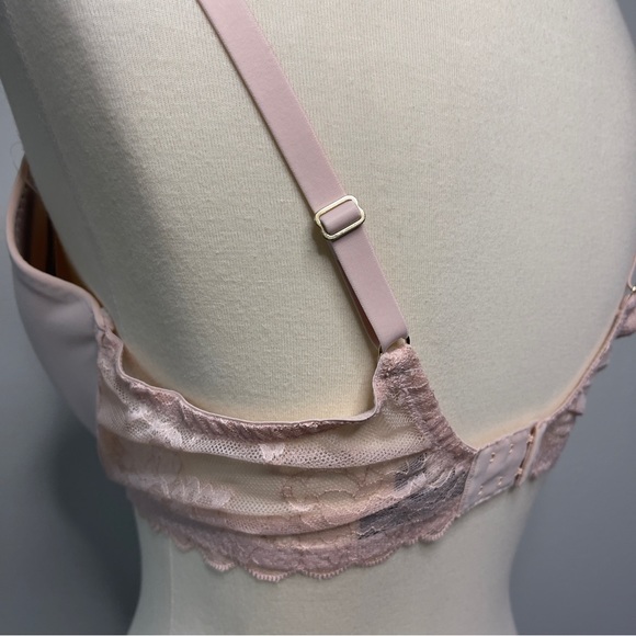 Natori Cameo Rose Contour Lace Back Underwire Bra NWT 36DDD - Picture 3 of 12